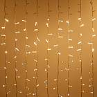 Светодиодная гирлянда ARD-CURTAIN-CLASSIC-2000x9000-CLEAR-2200LED-WATERFALL Warm (230V, 180W) (Ardecoled, IP65) Lednikoff