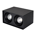Светильник SP-CUBUS-S100x200BK-2x11W Day White 40deg (Arlight, IP20 Металл, 3 года) Lednikoff