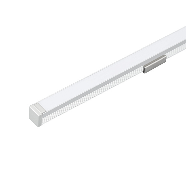 Профиль с экраном SL-MINI-8-2000 ANOD+OPAL (Arlight, Алюминий) Lednikoff