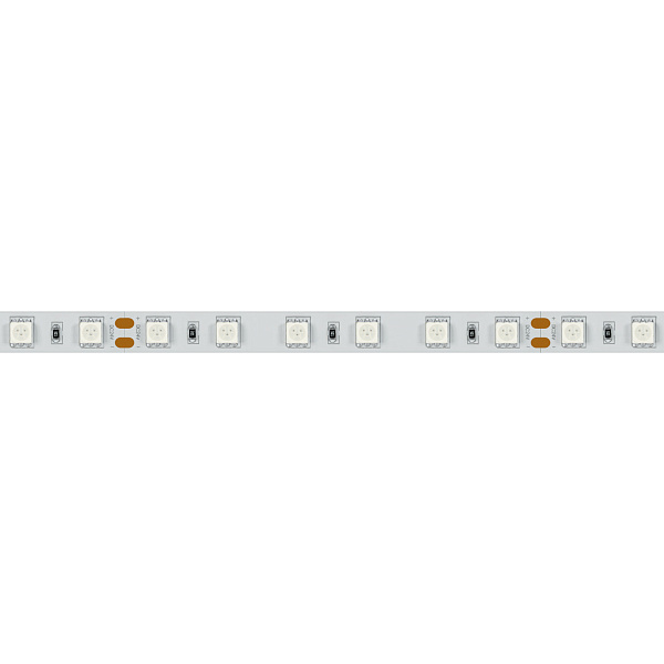 Светодиодная лента RT 2-5000 24V RGB 2x (5060, 300 LED, LUX) (Arlight, 14.4 Вт/м, IP20) Lednikoff