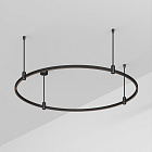 Основание ART-APRIORI-ROUND-ROD-400-R1200 (BK) (Arlight, IP20 Металл, 3 года)