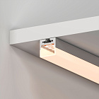 Профиль с экраном SL-LINE-2011M-2500 ANOD+OPAL SQUARE (Arlight, Алюминий) Lednikoff