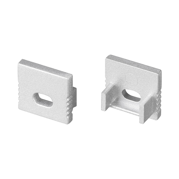 Заглушка FANTOM-W12 SILVER с отверстием (Arlight, Пластик) Lednikoff
