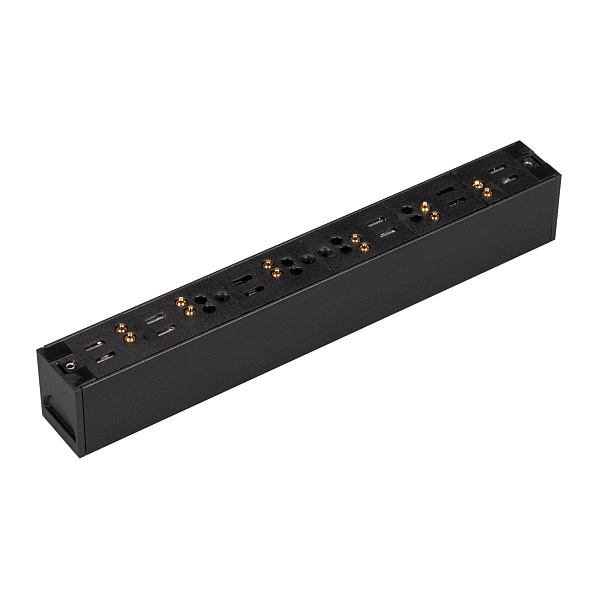 Коннектор прямой MAG-CON-25-I-POWER (BK) (Arlight, IP20 Пластик, 5 лет)