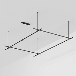 Основание ART-APRIORI-RECTANGLE-ROD-800-3000x2000 (BK) (Arlight, IP20 Металл, 3 года)