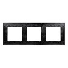 Рамка алюминиевая FRM-PRESTO-ALS-3-BK (Arlight, -) Lednikoff