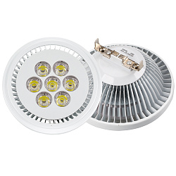 Светодиодная лампа MDSV-AR111-7x2W 35deg White 12V (arlight, Металл)
