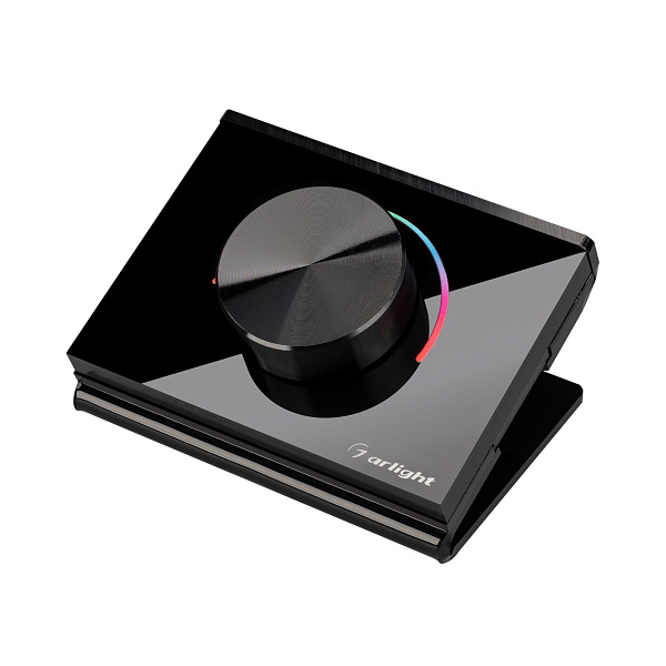 Панель Rotary SMART-P100-RGB Black (3V, 2.4G) (Arlight, IP20 Пластик, 5 лет) Lednikoff