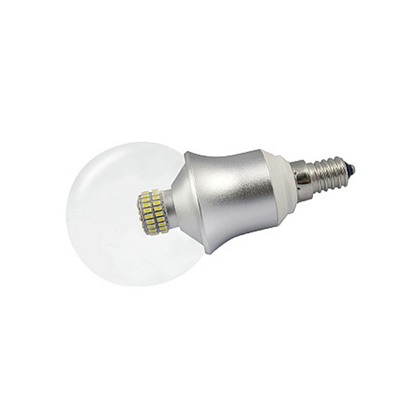 Светодиодная лампа E14 CR-DP-G60 6W White (Arlight, ШАР) Lednikoff