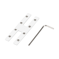 Коннектор прямой MAG-CON-25-UP (WH) (Arlight, Металл)