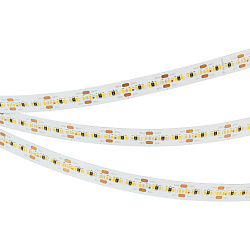 Светодиодная лента MICROLED-5000HP 24V Warm3000 10mm (2216, 300 LED/m, LUX) (Arlight, 21.6 Вт/м, IP20)