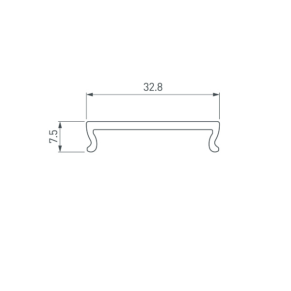 Экран ARH-LINE-3750A-2000 CLEAR (Arlight, Пластик) Lednikoff