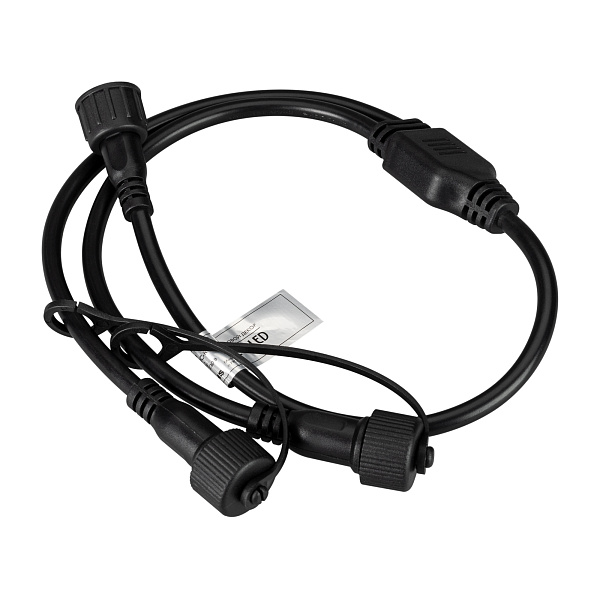Коннектор питания ARD-CLASSIC-SYNC-RGB Black (230V, 2 ports) (Ardecoled, Закрытый) Lednikoff
