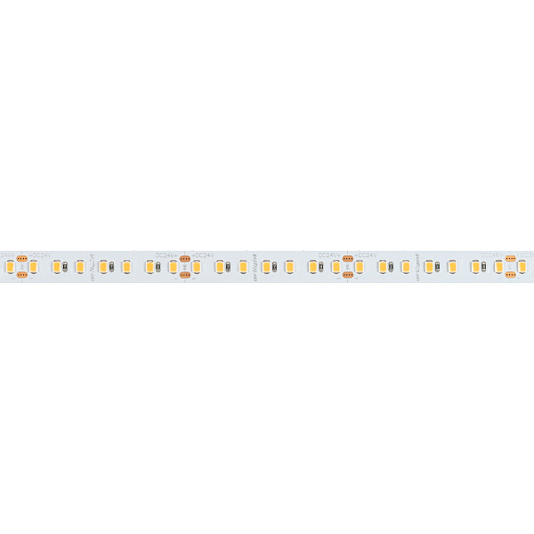 Светодиодная лента RT-A140-10mm 24V Warm2700 SUN (20 W/m, IP20, 2835, 5m) (Arlight, -) Lednikoff