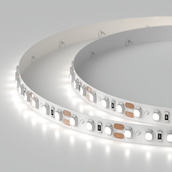 Светодиодная лента RT 2-5000 12V White6000 2x (3528, 600 LED, LUX) (Arlight, 9.6 Вт/м, IP20) Lednikoff