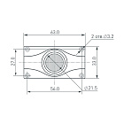 Модуль герметичный ARL-ORION-S45-12V White 15x55 deg (3535, 1 LED) (Arlight, Закрытый) Lednikoff
