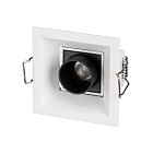 Светильник MS-ORIENT-BUILT-TURN-TC-S67x67-3W Day4000 (WH-BK, 30 deg, 230V) (Arlight, IP20 Металл, 5 лет) Lednikoff