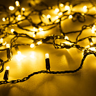 Светодиодная гирлянда ARD-STRING-CLASSIC-1000-BLACK-100LED-PULSE Warm (230V, 7W) (Ardecoled, IP65) Lednikoff