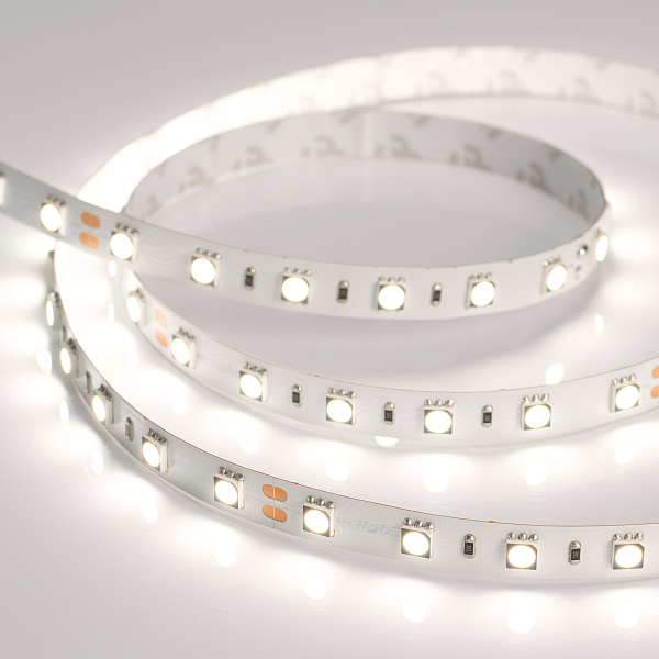 Светодиодная лента RT 2-5000 24V Day4000 2x(5060, 300 LED, CRI98) (Arlight, 14.4 Вт/м, IP20) Lednikoff