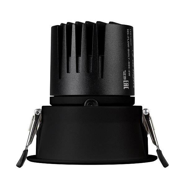Светильник MS-FLOW-BUILT-R85-12W Day4000 (BK, 55 deg, 230V) (Arlight, IP20 Металл, 5 лет) Lednikoff