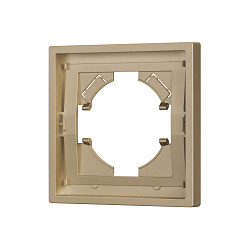 Рамка пластиковая FRM-TENDO-SFPL-1-GD (Arlight, Матовый песочный)