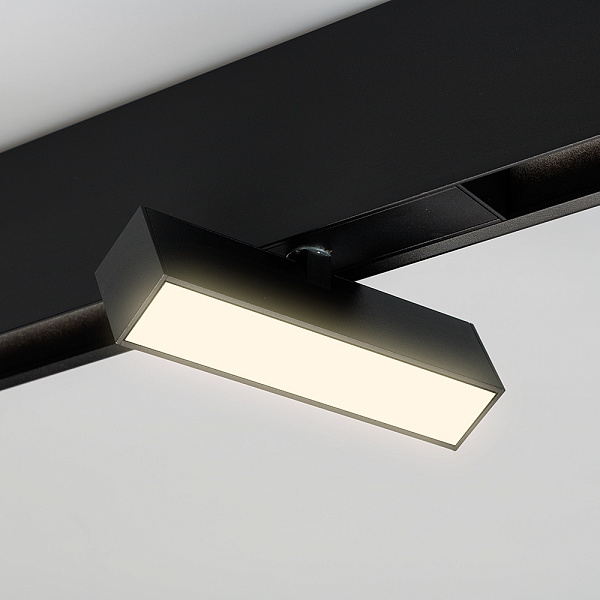 Светильник MAG-FLAT-FOLD-45-S205-6W Warm3000 (BK, 100 deg, 24V) (Arlight, IP20 Металл, 5 лет)