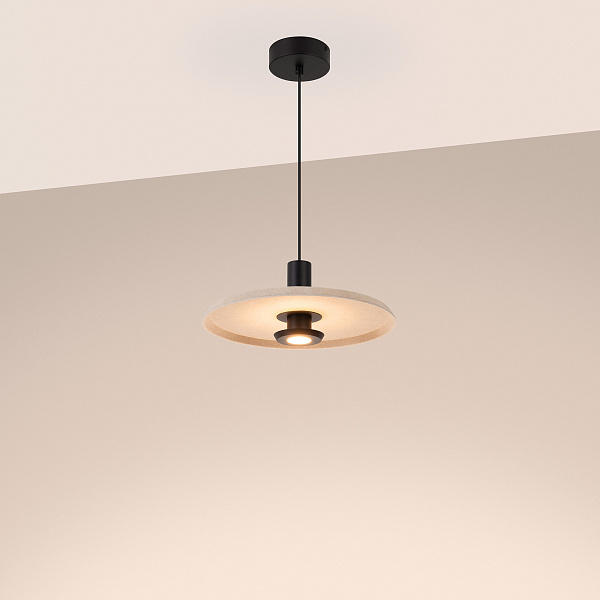 Светильник SP-KOTARO-R350-12W Warm2700 (BG-BG, 36 deg, 230V, TRIAC) (Arlight, IP20 Фетр, 3 года)