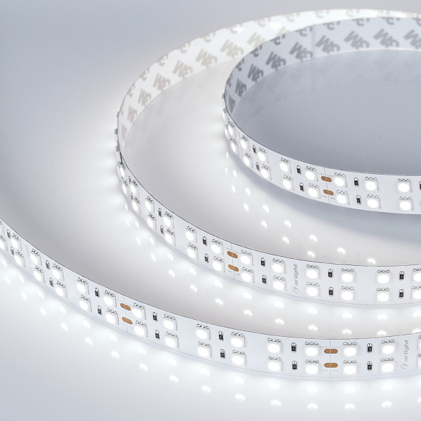 Светодиодная лента RT-B144-19mm 24V White6000 (34.4 W/m, IP20, 5060, 5m) (Arlight, Открытый) Lednikoff