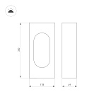 Светильник LGD-MUSE-BOLL-H300-12W Warm3000 (DG, 296 deg, 230V) (Arlight, IP65 Металл, 3 года) Lednikoff