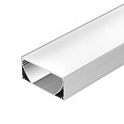 Профиль с экраном ALU-POWER-W80N-2000 ANOD+FROST (Arlight, Алюминий) Lednikoff