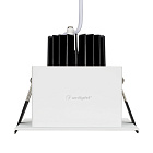 Светильник CL-KARDAN-S102x102-9W Warm (WH, 38 deg) (Arlight, IP20 Металл, 3 года) Lednikoff