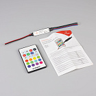 Контроллер SMART-MINI-RGB-SET (12-24V, 3x1.5A, ПДУ 24кн, IR) (Arlight, IP20 Пластик, 5 лет) Lednikoff