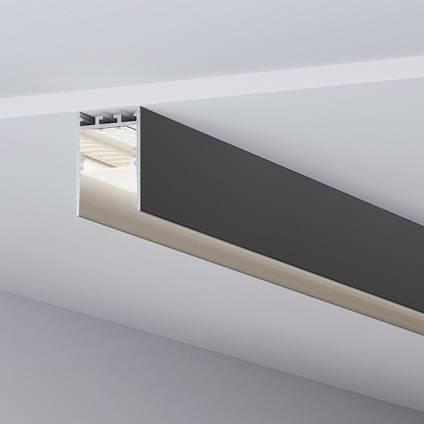 Профиль SL-COMFORT-2542-2000 BLACK (Arlight, Алюминий) Lednikoff