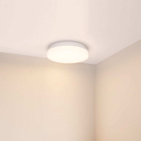 Светильник CL-BOUWER-R250-13W Day4000-MIX (WH, 110 deg, 230V, TRIAC) (Arlight, IP54 Пластик, 5 лет) Lednikoff