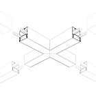 Крестовина SL-LINE-6070 (Arlight, Металл) Lednikoff