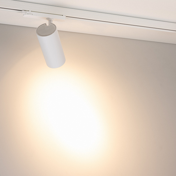 Светильник LGD-GERA-4TR-R74-20W Warm3000 (WH, 15 deg, 230V) (Arlight, IP20 Металл, 5 лет)
