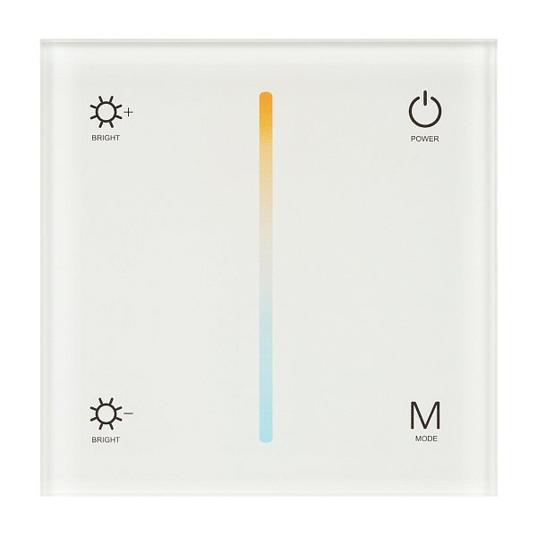 Панель Sens SMART-P21-MIX White (12-24V, 2.4G) (Arlight, IP20 Пластик, 5 лет) Lednikoff