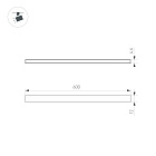 Светильник MAG-MICROCOSM-STRIP-L600-10W Day4000 (BK, 100 deg, 24V) (Arlight, IP20 Металл, 3 года)