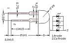 Светодиод ARL-10080UYC4-80 (Arlight, 10мм (круглый)) Lednikoff