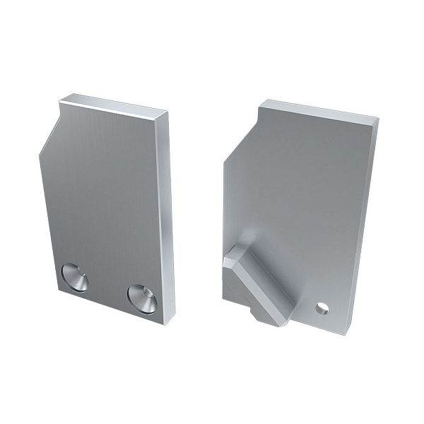 Заглушка для ALM-GLASS-10 левая глухая (Arlight, Металл) Lednikoff