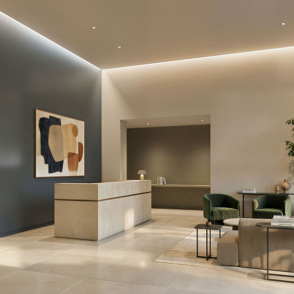 Профиль LINIA32-FANTOM-EDGE-2000 ANOD (Arlight, Алюминий) Lednikoff