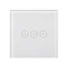 Выключатель сенсорный SWT-OMALI-S03-ZB-WH (250V, 10A, Zigbee) (Arlight, Стекло) Lednikoff