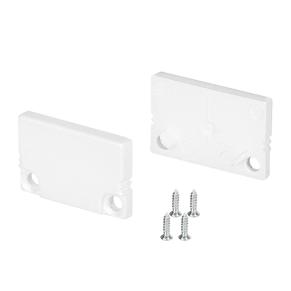 Заглушка SL-SLIM20-H13 WHITE глухая (Arlight, Пластик) Lednikoff