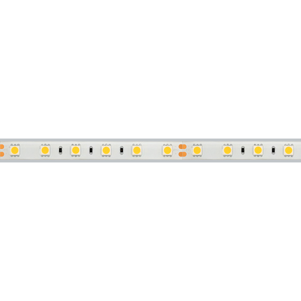 Светодиодная лента RTW 2-5000PW 24V White6000 2x (5060, 300 LED, LUX) (Arlight, 14.4 Вт/м, IP66) Lednikoff