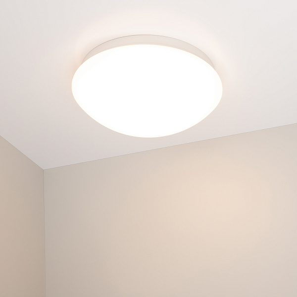 Светильник CL-MUSHROOM-R180-8W Warm3000 (WH, 120 deg, 230V) (Arlight, IP44 Пластик, 3 года) Lednikoff