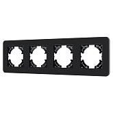 Рамка стеклянная FRM-OMALI-SFGS-4-BK (Arlight, -)