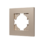 Рамка пластиковая FRM-PERIO-PL-1-GD (Arlight, -) Lednikoff