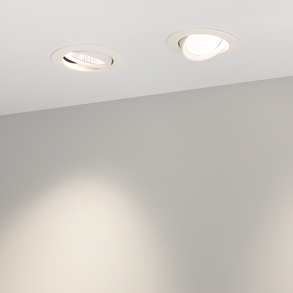 Светильник LTD-POLAR-TURN-R105-10W Day4000 (WH, 36 deg, 230V) (Arlight, IP20 Пластик, 3 года) Lednikoff