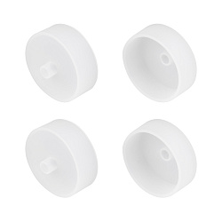 Заглушка WPH-FLEX-D40-360deg WHITE с отверстием (Arlight, Силикон)