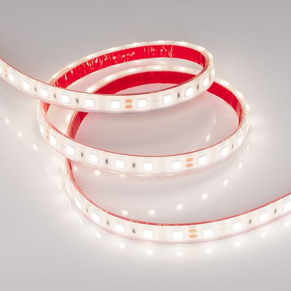 Светодиодная лента герметичная RTW-PFS-B60-13mm 24V Day5000 (14.4 W/m, IP68, 5060, 5m) (Arlight, 14.4 Вт/м, IP68) Lednikoff
